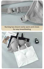 Maternity Breastfeeding Bra Tank Tops Women Comfortable Pressure Reducing Adjustable Shoulder Straps Anti Sagging Pregnant Bra