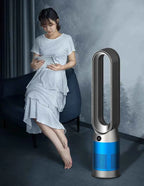 42 Inch 220V Bladeless Fan Dual-Purpose Cooling And Heating Home Silent Heater Quick Air Circulation And Purification Tower
