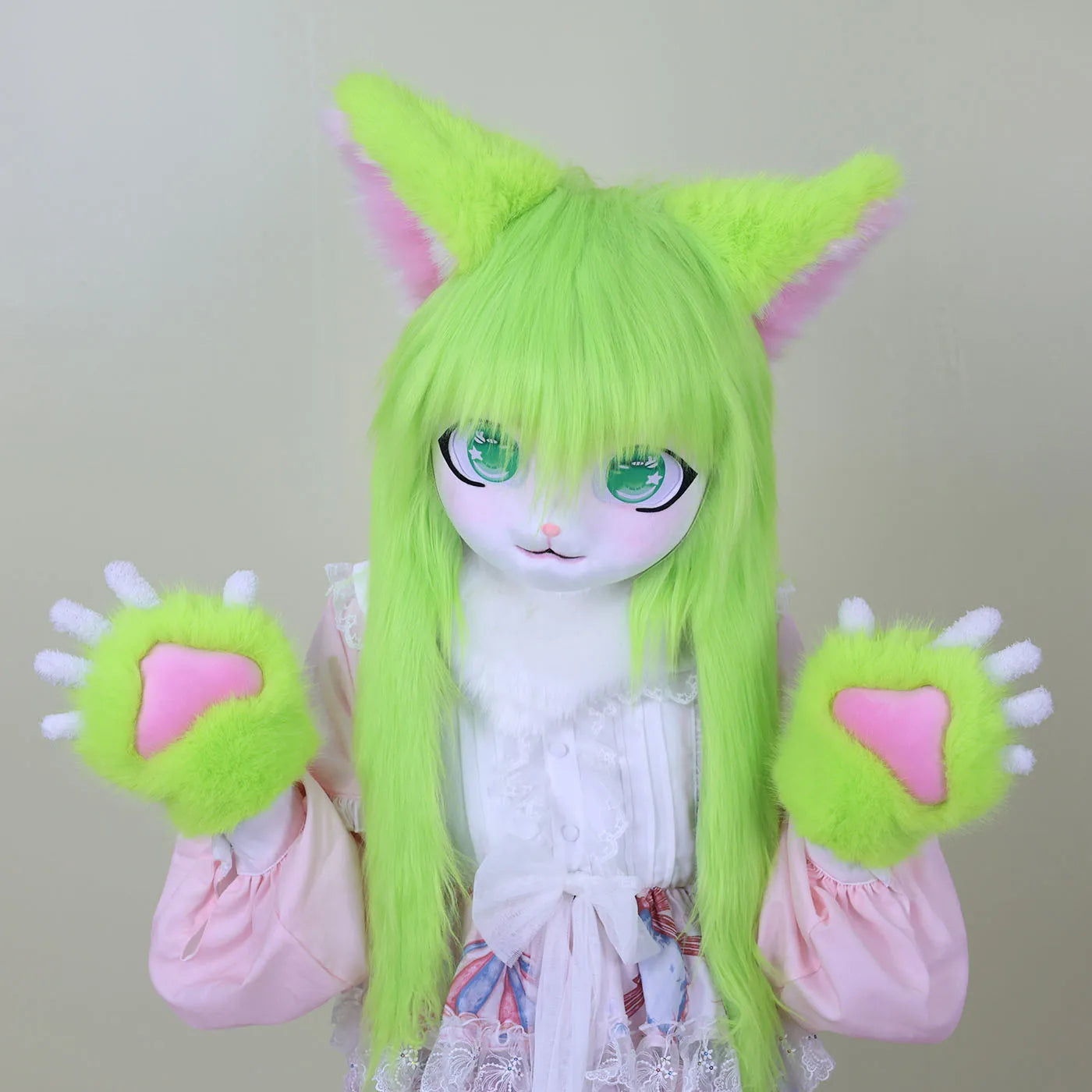 Furry Kigurumi Animal Cosplay Mask - Polyester Costume Head