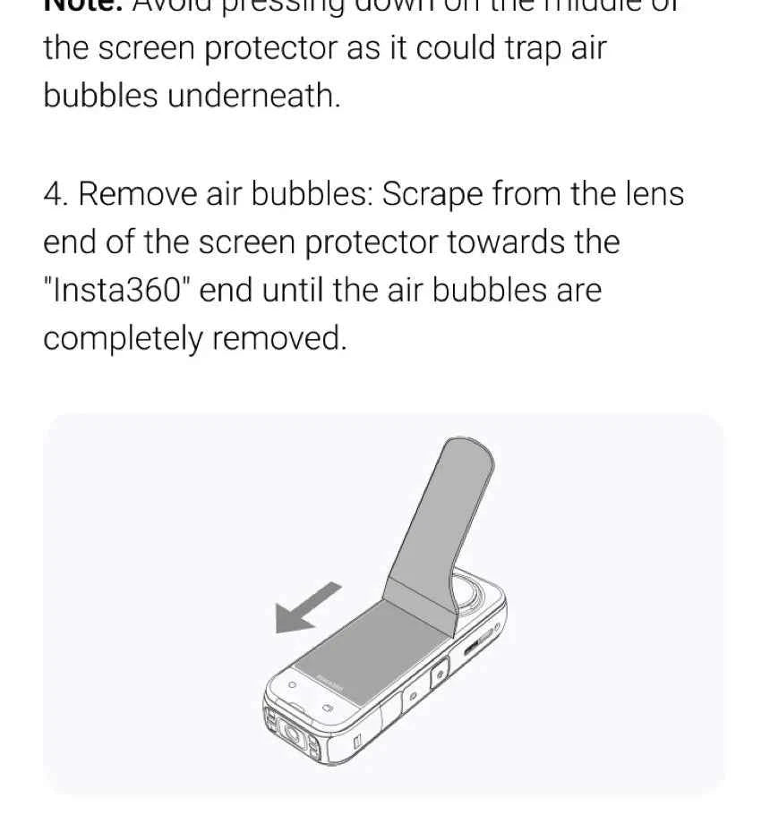 Insta360 X5 Screen Protector Standard or Cooling Tempered Glass Film For Insta 360 X5 Original Accessories