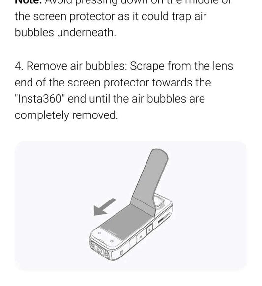 Insta360 X5 Screen Protector Standard or Cooling Tempered Glass Film For Insta 360 X5 Original Accessories
