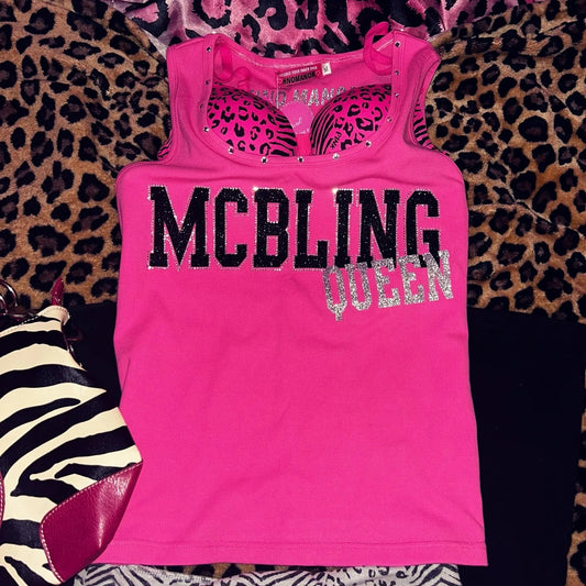 Summer Cool Girls Necessary Fashionable Dazzling Niche Tanks Tops Casual  High Street Trend Style Letter Tanks Pink Y2k Tops SS69 20.69 1 / L