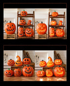 Pumpkins Lamp Halloween Decoration For Home Yard Garden Outdoor Decor Hallowen Horror House Skull Party Props Glow in The Dark