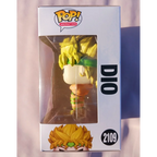Funko POP Original JoJo's Bizarre Adventure Dio Brando #2109 Anime Figure - Limited Anime Collectible Gift for JoJo Fans