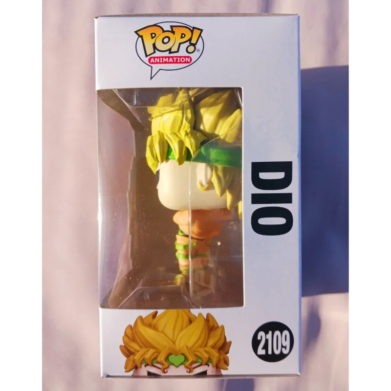 Funko POP Original JoJo's Bizarre Adventure Dio Brando #2109 Anime Figure - Limited Anime Collectible Gift for JoJo Fans