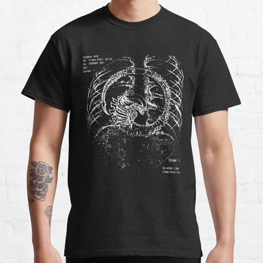 CHAMPRINT Alien Ellen Ripley Graphic T-Shirt 100% Cotton Short Sleeve Tee