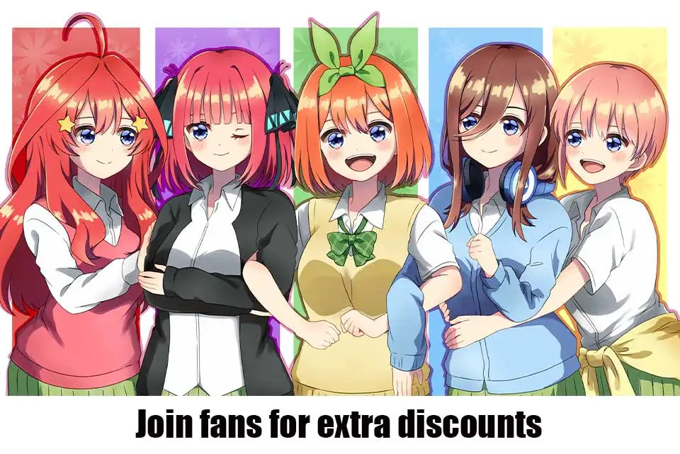 Loen Store The Quintessential Quintuplets official Lolita Fashion Ver figurine cute cartoon character desktop acrylic stand SS69