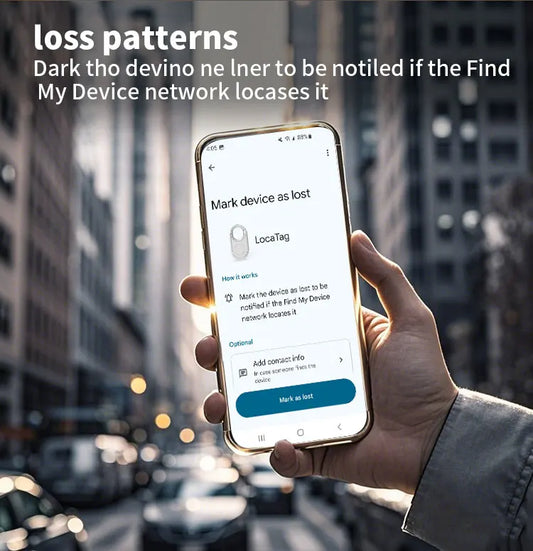 GPS Tracker for Samsung Android Tracker Work with Google Find Hub Bluetooth Locator Finder Bag Key Global Anti-lost Smart Tag
