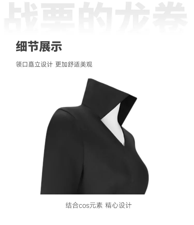 Terrible Tornado Tatsumaki Anime Cosplay Costume Women's Polyester Dress