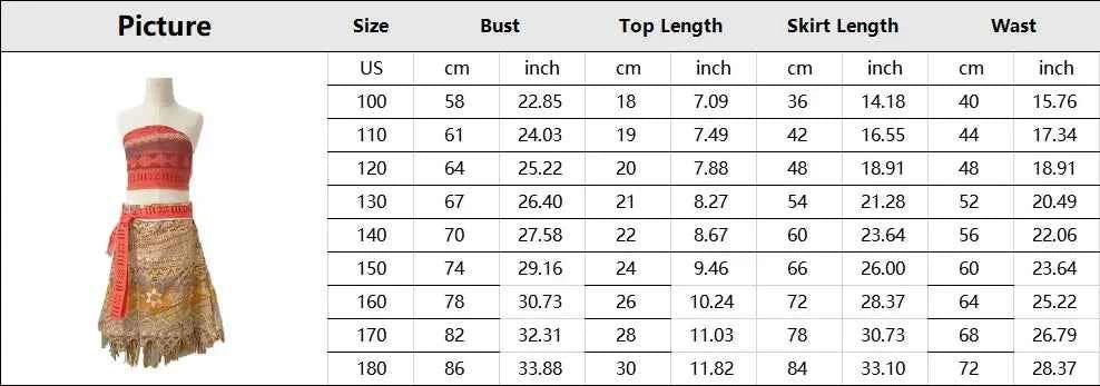 Disney Ocean Adventure Adult Kids Role Playing Vaiana Moana Princess Costume Dress Moana Necklace Pig Girls Mom Party Halloween