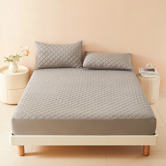 SS69 3D Air Fabric Waterproof Mattress Protector, Breathable Fitted Cover