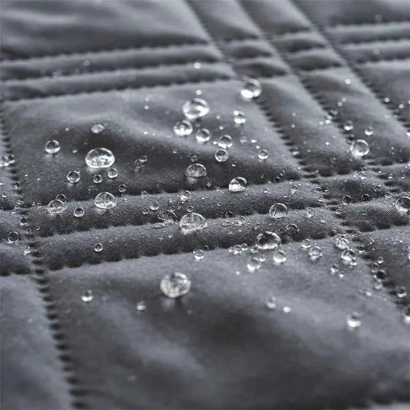 2pcs/Set Water Repellent Pets Kids Corner Sofa Seat Cover Anti Dirty Dog Bed Mattress Cover Non-Slip Chaise Longue Slipcover