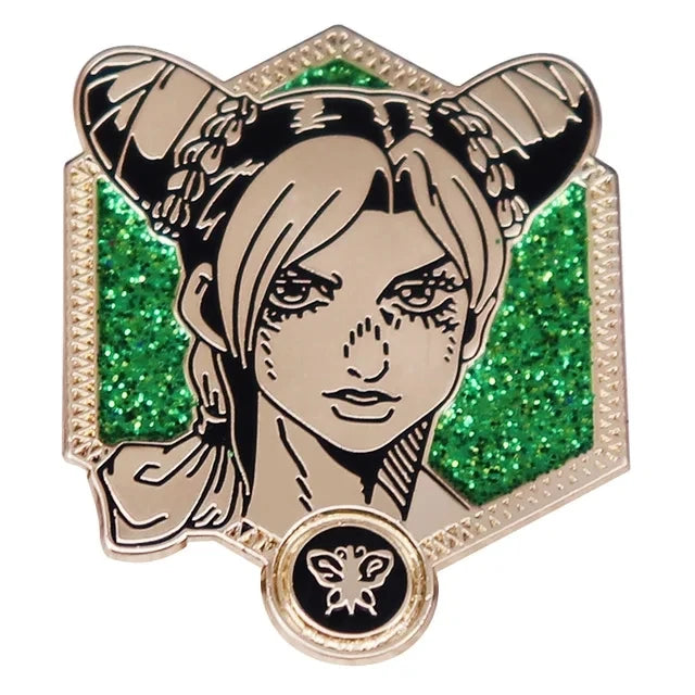 JoJo's Bizarre Adventure Enamel Lapel Pin Collect Badge Cute Children Gift Jewelry Adorn Backpack Hat Collar Brooches