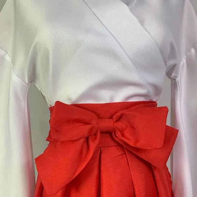 Iori Utahime Cosplay Costume Girls  Kimono Suits Woman Tops Dress Halloween Party Iori Utahime outfits headwear for comic con