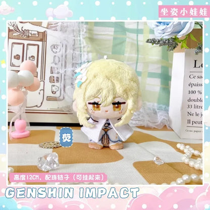 Alice Genshin Impact Plush Doll Sandrone Columbina Yae Miko Arlecchino Nicole Lohen Linnea Game Cosplay Stuffed Toy Illuga Gift
