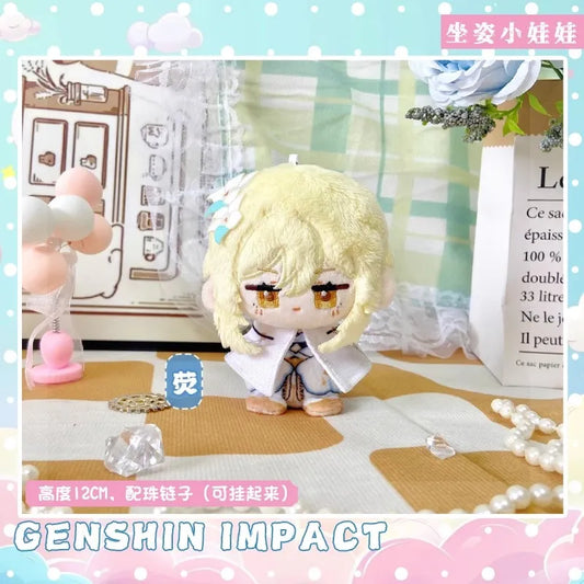 Alice Genshin Impact Plush Doll Sandrone Columbina Yae Miko Arlecchino Nicole Lohen Linnea Game Cosplay Stuffed Toy Illuga Gift