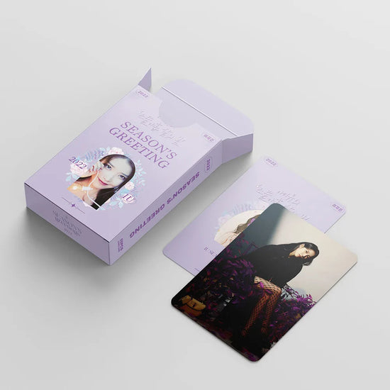 55pcs/set Kpop IU The Golden Hour Lomo Cards High quality HD Photocard for fans collection Fashion Cute Fans Gift SS69