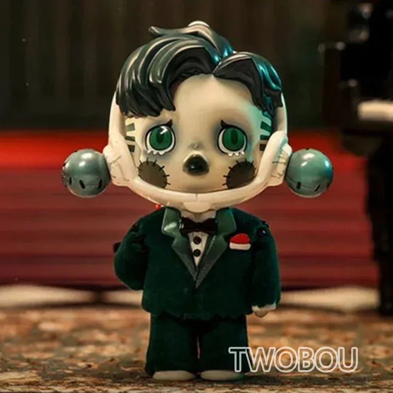 POP MART SKULLPANDA Addams Family Series Blind Box Mystery Box Guess Bag Toys Doll Cute Anime Figure Desktop Ornaments