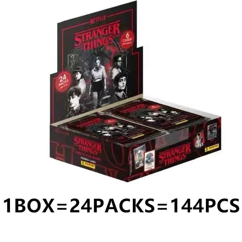 PANINI Stranger Things Series Will Byers Eleven Character Peripheral Collection Cards Stickers Hanging Box Toys Holiday Gifts