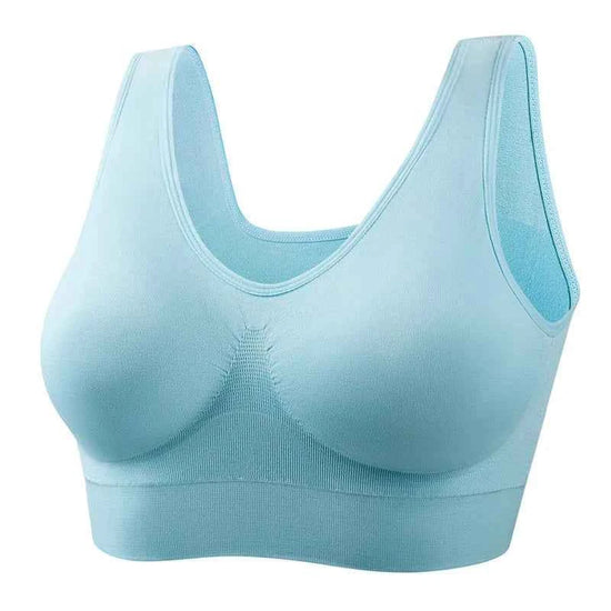 XL-5XL 4PCS Women Seamless Single Layer Camisole Bra Tops Sleep Yoga Sports Bras Tank Tops