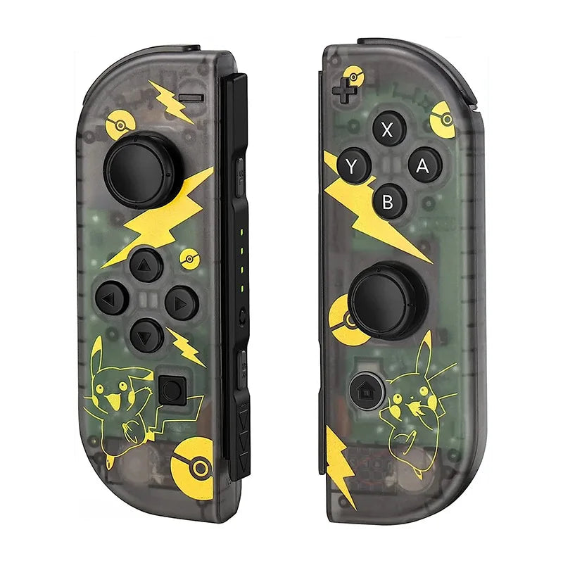 Joycons Gamepad For Nintendo Switch/Ios/Android/Pc Bluetooth Wireless Controller Joystick With Trubo Video Game Consoles SS69 42.69 Transparency