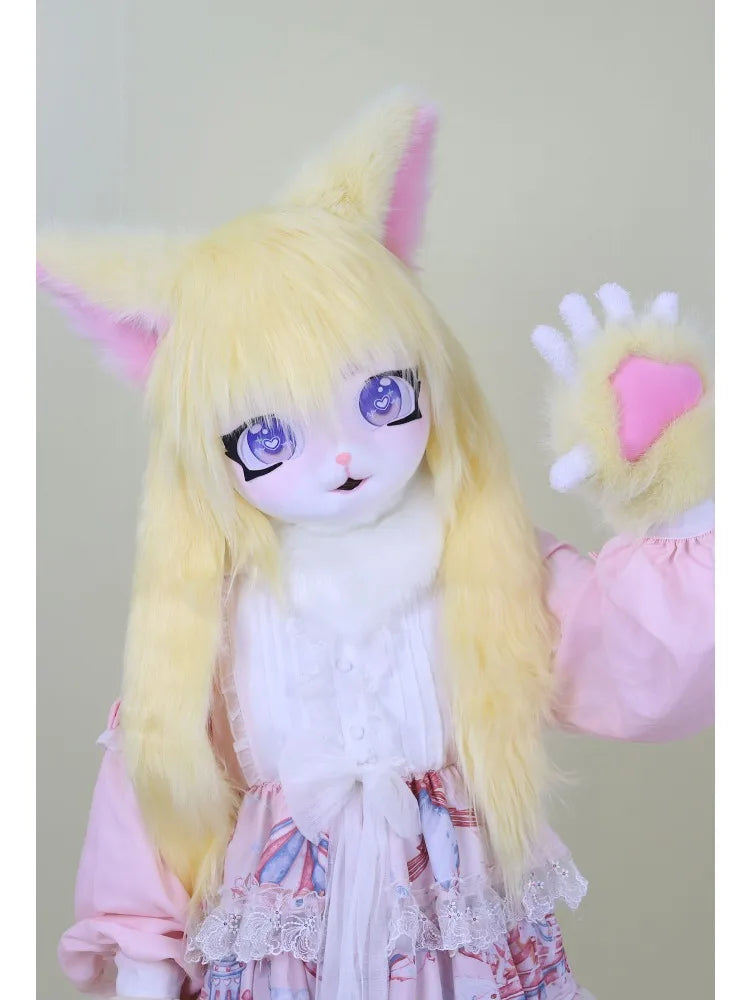 Furry Kigurumi Animal Cosplay Mask - Polyester Costume Head