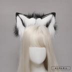Handmade Faux Fur Fox Ears & Tail Cosplay Headband
