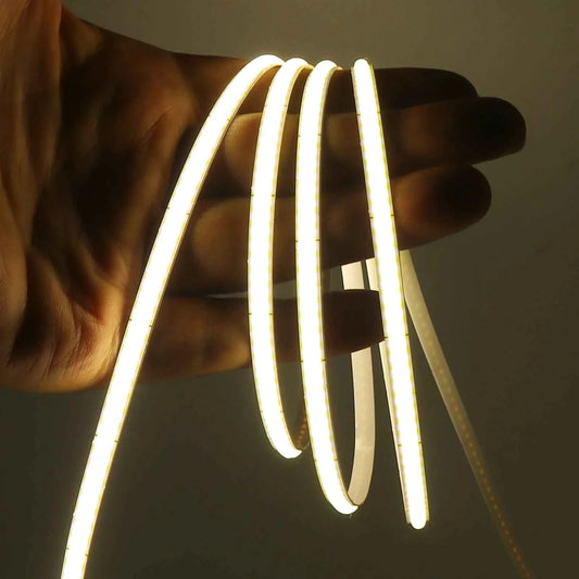 DC 5V USB COB Strip 3MM 5MM 8MM White/Pink/Red/White/Yellow/Yellow/Ice Blue/Green Flexible Ribbon Rope Home Decor TV Backlight