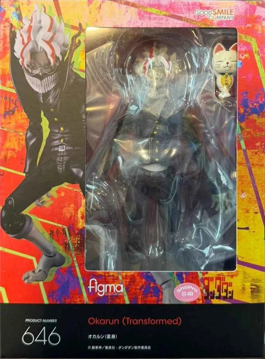 In stock GSAS GSC figma Momo Ayase Ken Takakura (Okarun) Dandadan figma Original Action Toy Figures Model Genuine  Toys Gift