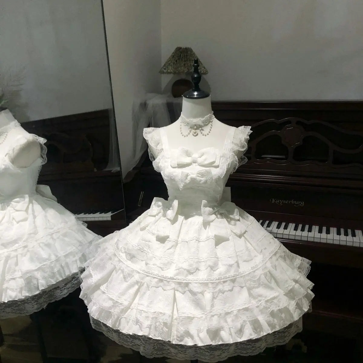 Y2K Lolita Vintage Dress Lace Sleeveless Cosplay Clothing French Strap Elegant Girls Party Japanese Kawaii Dress 2026 Summer