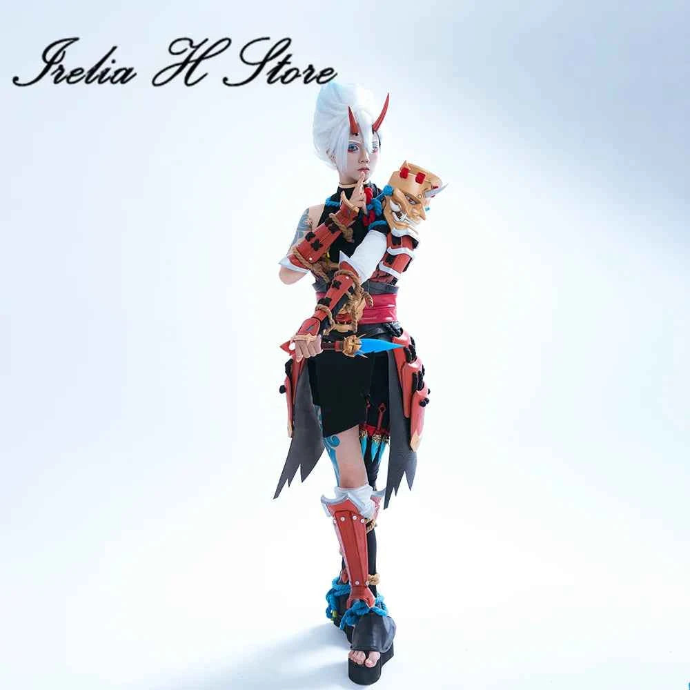 Irelia H Store Kiriko from O W Kiriko Cosplay Costume for women Game halloween costumes armors full set high quality new skin