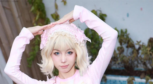 Subcultural Spicy Girl Clothes Cute Bottom Tee Shirt Y2k Harajuku Anime Slim Long Sleeve T-shirts Women Cartoon Pink Crop Tops SS69