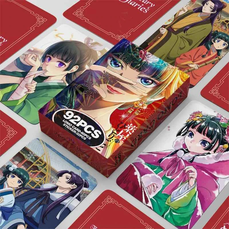 SS69 The Apothecary Diaries Anime Sticker and LOMO Card Set, 92-Piece