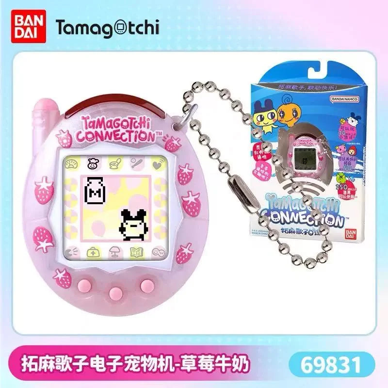 Bandai Tamagotchi Connection V3 Electronic Pet - Elegant Bow Blue Bubble