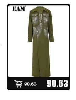 [EAM] Both Side Wear Big Size Knitting Sweater Turtleneck Long Sleeve Women Pullovers New Fashion Autumn Winter 2025 1DE3629