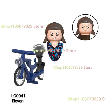 New Movies Strangered Figures Building Blocks Thingings Mini action toy dolls assemble Toys Kids Gifts