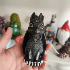 1pc Halloween Magic Black Dragon Snake Griffin Unicorn Mysterious Witches Statue Home Decor Figurine Christmas Desk Ornaments