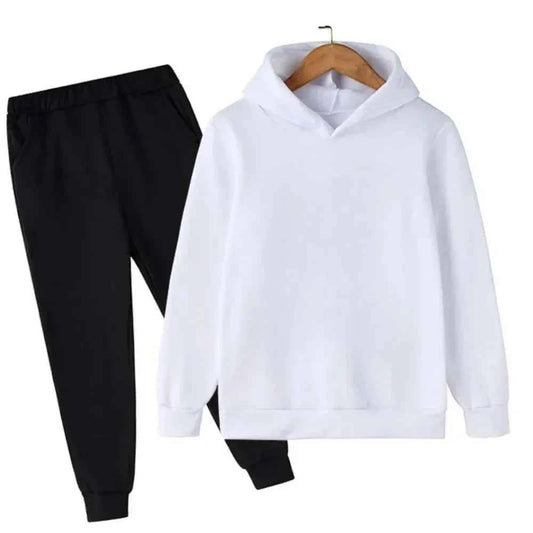 Autumn Fashion Brand Ronaldo Print Children Set Hoodie+Pants Suit 2pcs Set Kid Boy Girl Clothes Casual Football Player Tracksuit