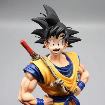 Dragon Ball Sun Goku Somersault Cloud Super Saiyan Standing Collection Figures Statue Anime Peripheral Model Ornaments Toy Gift SS69