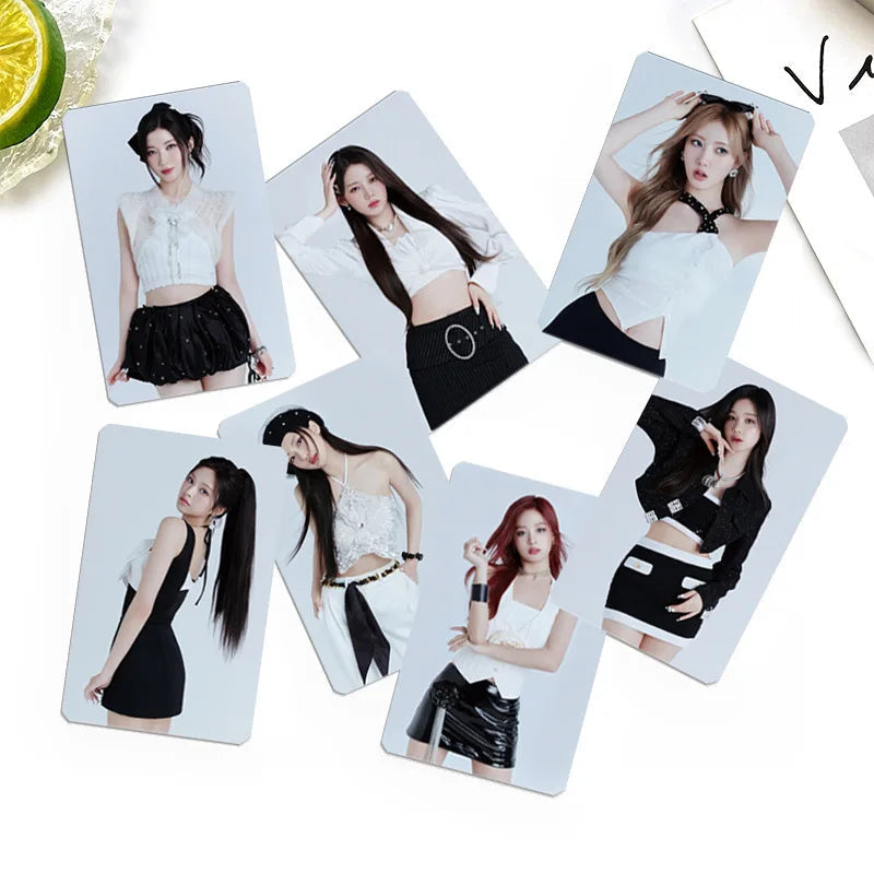 8pcs/set KPOP BABYMONSTER Album HAPPY 1000 DAYS LOMO Card Tea Lu Bao Monster Photo Card AHYEON HARAM RORA RUKA ASA Postcard SS69