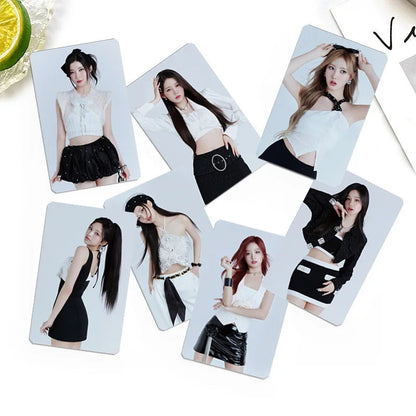 8pcs/set KPOP BABYMONSTER Album HAPPY 1000 DAYS LOMO Card Tea Lu Bao Monster Photo Card AHYEON HARAM RORA RUKA ASA Postcard SS69