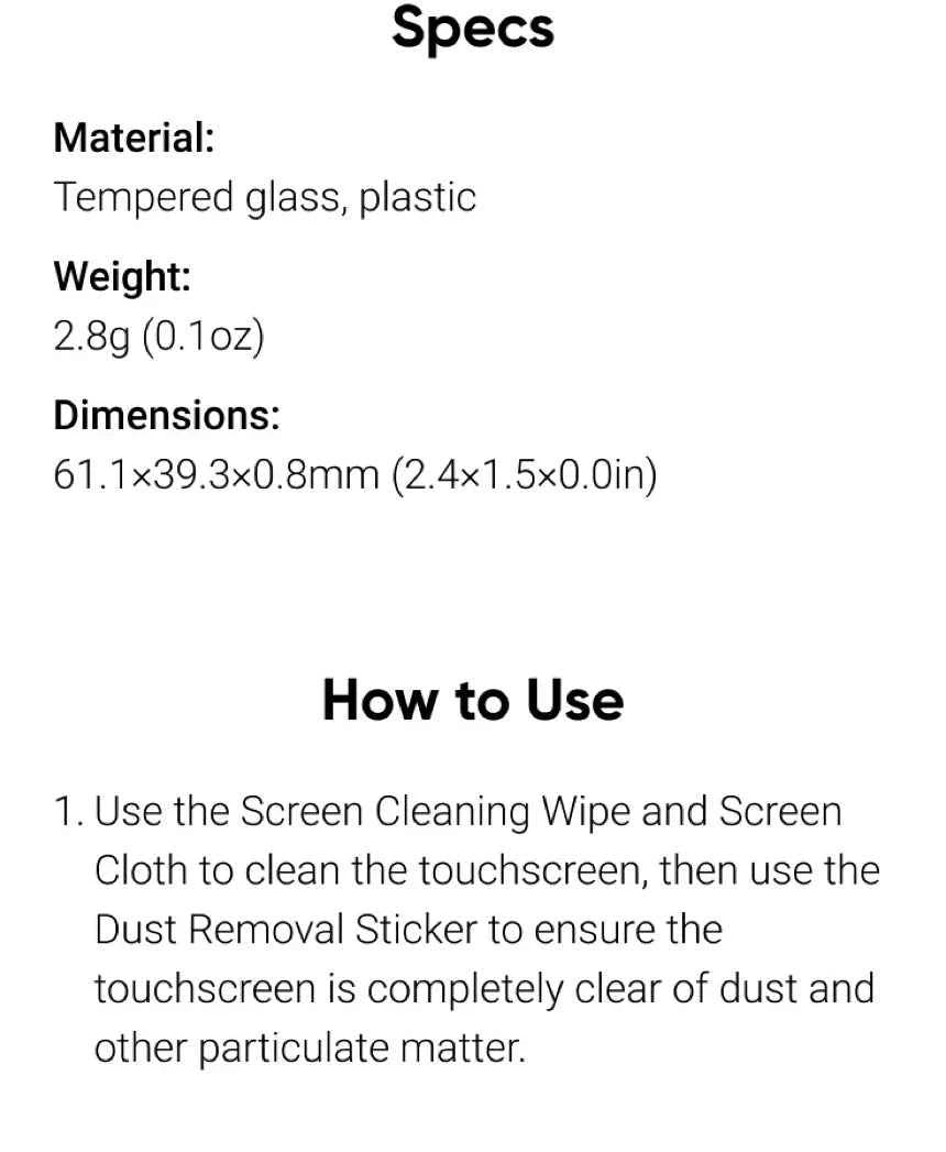 Insta360 X5 Screen Protector Standard or Cooling Tempered Glass Film For Insta 360 X5 Original Accessories