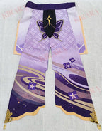 Raiden Shogun Cosplay Costume Set with Wig for Women