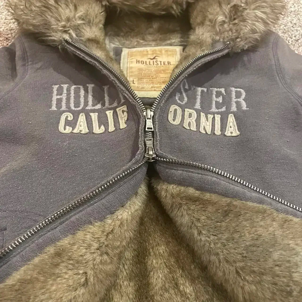 Vintage Casual Zipper Hoodie Jacket Cotton Warm Womens Fashion Jacket Y2k Clothes Letter Embroidery Hoodie Oversized Sweatshirt SS69