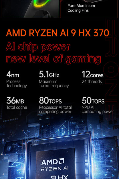 OneXPlayer X1 PRO AMD Ryzen AI 9 HX 370 /8840U PC Game Console 3 IN 1 Laptop Tablet 10.95 Inch 120 Hz AI CPU Computer Controller SS69