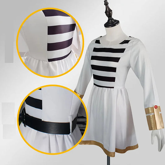 Anime Frieren Cosplay Costume Frieren: Beyond Journey's End Cosplay Frieren Dress Women Halloween Witch Costume Frieren Cosplay
