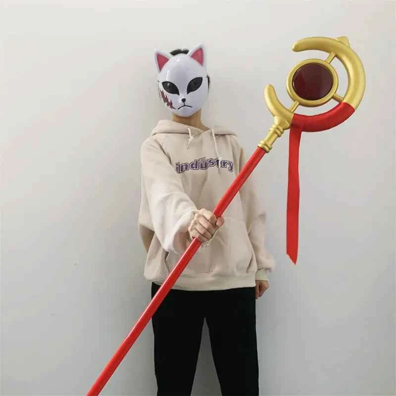 1:1 Magic Wand Beyond Journey's End Cosplay Knife Greatsword Role Playing Weapons Model Safety PU Rubber Gift Toy