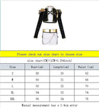 Anime Girl Group Cosplay Costume - Polyester Top and Pants Set