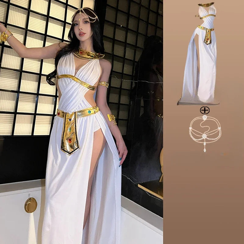Belly Dance Costume Women's Sexy Arabian Princess Costume Fancy Indian Dance Embroider Bollywoods Jasmine Dress Egyptian Queen