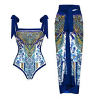 2023 New Arrival Push Up Women Bikini Set Floral Printed Ruffle Bikinis Strappy Bandage Swimwear Brazilian Biquini Bathing Suit SS69